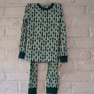 Carter's Forest Green Tree Pattern Pajama Set